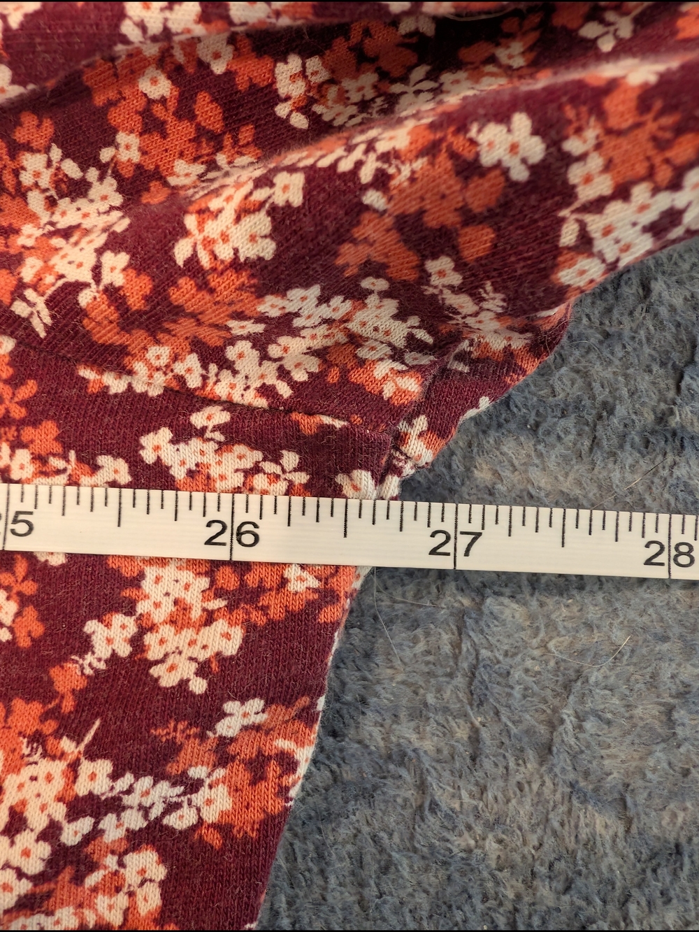 Lands' End Long Sleeve Floral Tee - Picture 6 of 7